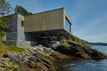 Dom na skale, projekt Cameron Webster Architects 