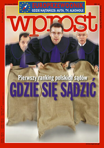 Okładka tygodnika Wprost nr 12/2002 (1008)