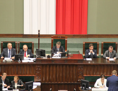 Miniatura: Jest wniosek o odwołanie marszałka Sejmu....