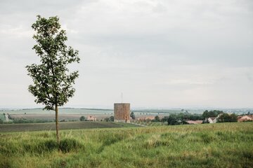 Kaplica Matki Boskiej Bolesnej w Nesvačilce, projekt Jan Říčný 