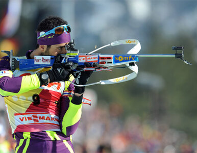 Miniatura: Biathlon: Francuz mistrzem świata, Polacy...