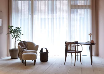 Mieszkanie całe w bieli Dinesen, białe mieszkanie