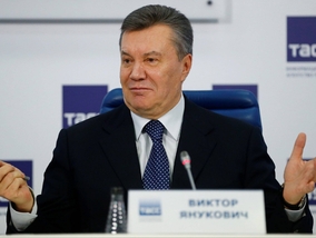 Miniatura: Janukowycz lądował na Białorusi. To...