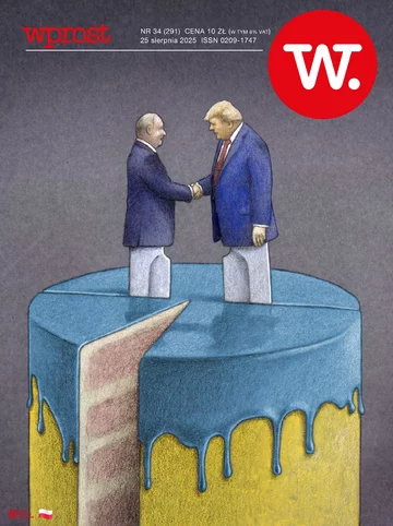 Okładka tygodnika Wprost nr 34/2025 (2207)