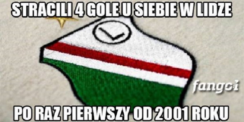 Memy po porażce Legii z Wisłą Płock 