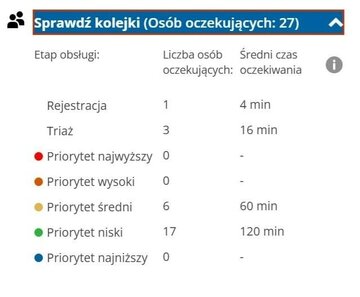 Kolejka na&nbsp;SOR