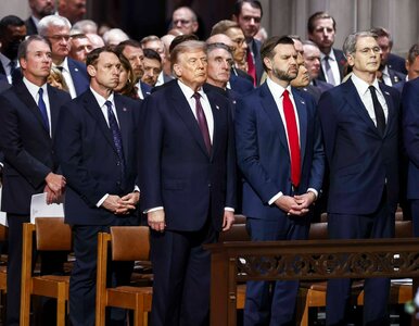 Miniatura: Trump przysnął na pogrzebie bliskiego...