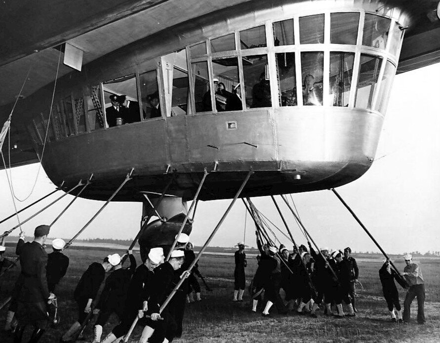 „Hindenburg” w 1936 roku 