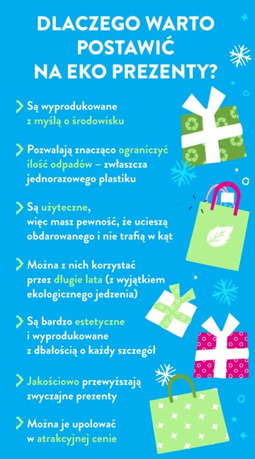 Dlaczego warto postawić na&nbsp;eko prezenty?