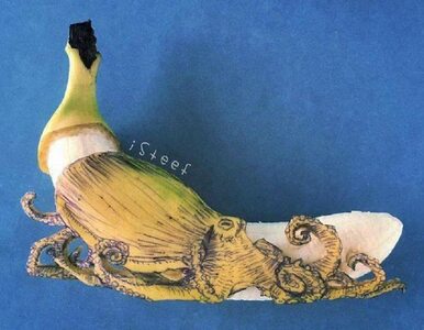 Miniatura: Ten artysta potrafi wyczarować z bananów...
