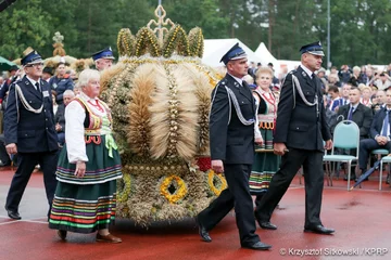 Prezydenckie dożynki w Spale p