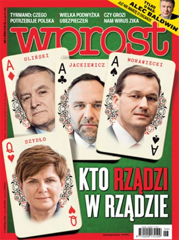 Okładka tygodnika Wprost nr 6/2016 (1723)