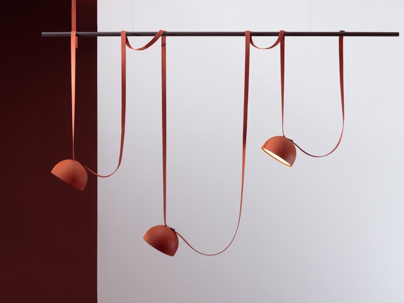 Pomysłowe lampki w kolorze terakoty