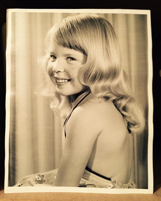 Kylie Minogue jako dziecko 