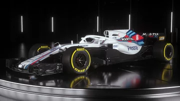 Bolid teamu Williams na rok 2018 