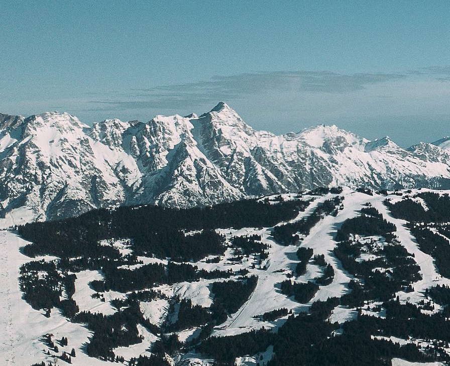 Krajobraz Alp 