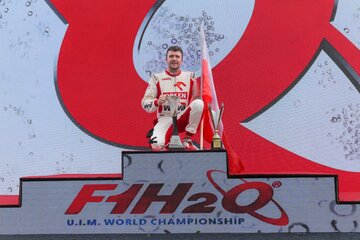Bartłomiej Marszałek na&nbsp;I&nbsp;miejscu w&nbsp;GP Indonezji w&nbsp;2023r.