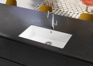 Ceramiczny zlewozmywak podwieszany KubusX marki Franke