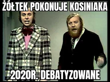 Mem po debacie prezydenckiej 