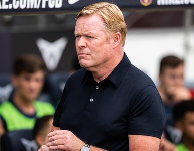 Miniatura: Ronald Koeman totalnie zaskoczył na...