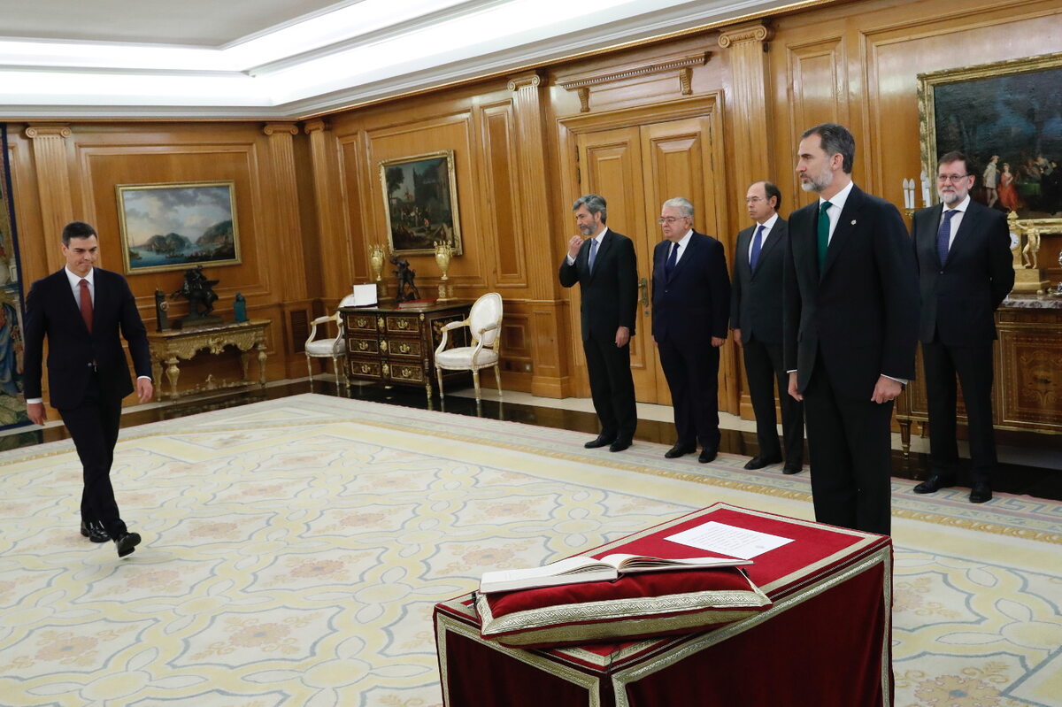Pedro Sánchez zaprzysiężony na premiera Hiszpanii 