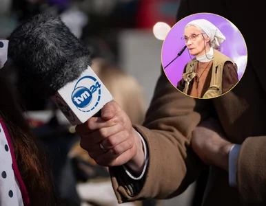 Miniatura: Niecodzienna sytuacja w TVN24. Rozmowa...