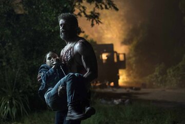 kadr z&nbsp;filmu "Logan" (2017)