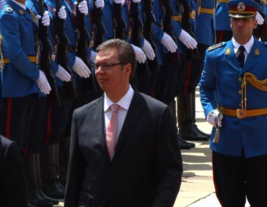 Miniatura: Prezydent Serbii komentuje swoją...