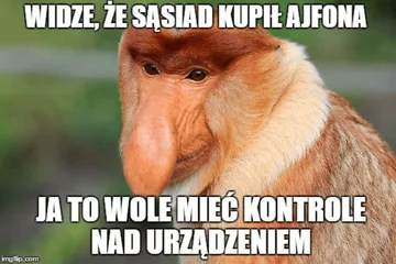 Mem z nosaczem i Xiaomi 