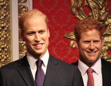 Miniatura: Książę William i książę Harry żegnają...