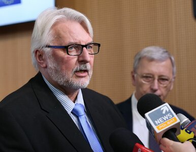 Miniatura: Witold Waszczykowski o „kurczących się”...