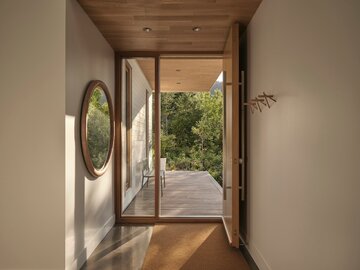 Dom nad jeziorem, projekt Ghoche Architect