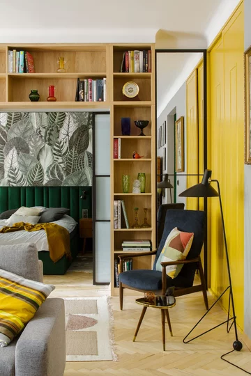 Mieszkanie dla miłośnika designu i historii, projekt iHome Studio 