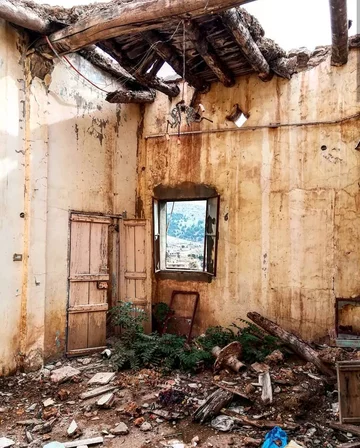 Opuszczone miejsce w Libanie 