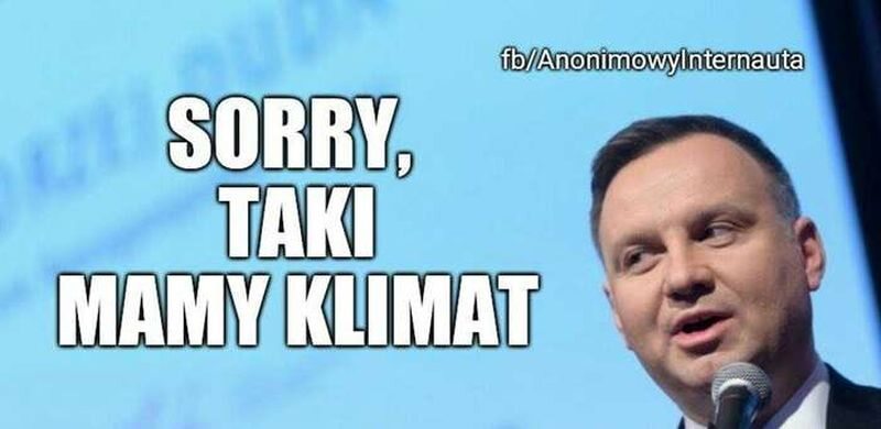 Mem zainspirowany szczytem klimatycznym COP 24 w Katowicach 