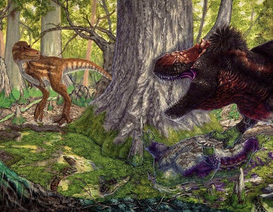 Miniatura: Dinozaury wymierały już przed uderzeniem...
