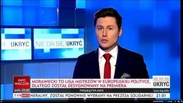 Pasek TVP za czasów prezesury Jacka Kurskiego 