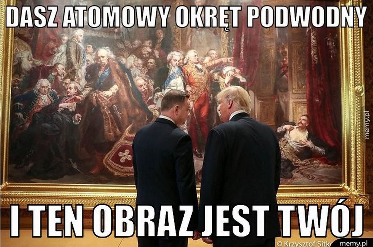 Donald Trump w Polsce. [MEMY] 