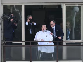 Miniatura: Papież Franciszek ledwo wrócił ze...