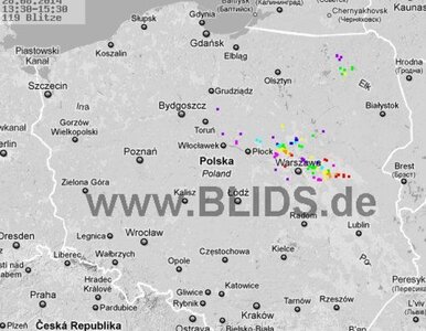 Miniatura: Burze, grad i wiatr do 90 km/h