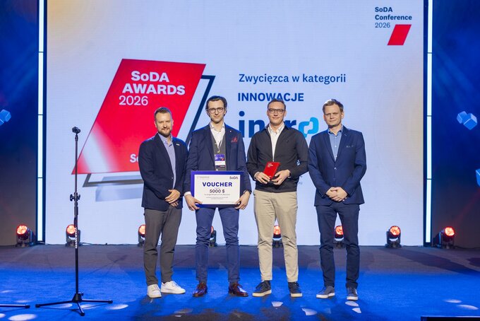 SoDA Conference 2026 &ndash; zwycięzca w&nbsp;kategorii innowacje &ndash; incro CFO STUDIO