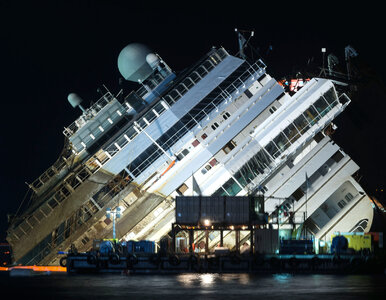 Miniatura: Schettino wreszcie trafił do więzienia....