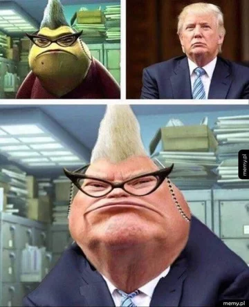 Donald Trump jako Roz 