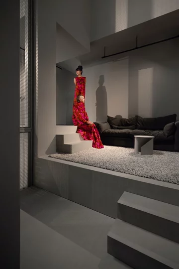 Teatralny dom pary aktorów, projekt Jean Verville v2com, 1010-13