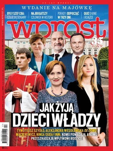 Okładka tygodnika Wprost nr 17/18/2018 (1833)