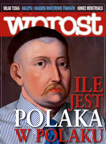 Okładka tygodnika Wprost nr 44/2007 (1297)