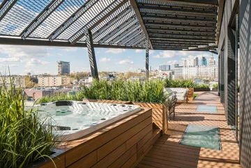 Penthouse projektu Kando Architects 