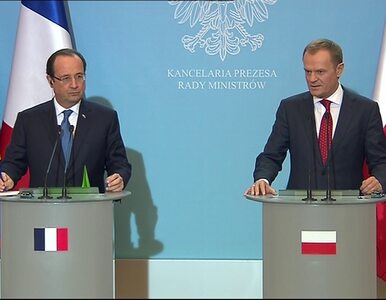 Miniatura: Tusk i Hollande o Ukrainie: Droga do UE...