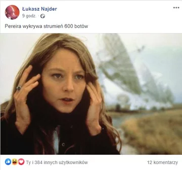 Mem po debacie prezydenckiej w TVP 