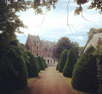 Teren zamku Rubensa w Elewijt 